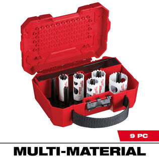 HOLE DOZER General-Purpose Hole Saw Kit, 9 Piece
